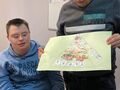 4. Uczniowie prezentują przygotowaną samodzielnie piramidę zdrowego żywienia 