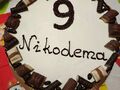 Na zdjęciu widzimy tort a na nim napis 9 Nikodema 